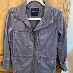 Madewell jacket size S. Color blue